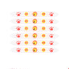 Color: Transparent, style: E - Car Lucky Cat Door Bowl Handle Handle Sticker