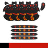 Color: Black, style: B - Car Lucky Cat Door Bowl Handle Handle Sticker