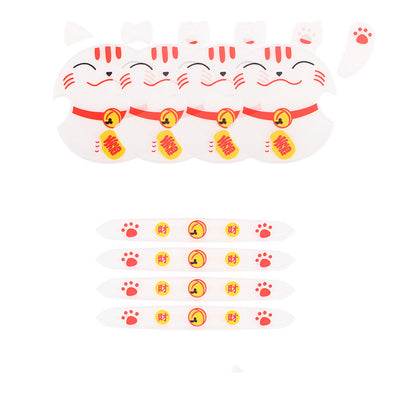 Color: White, style: C - Anti-Collision Strip For Car Door Bowl Handle Handle