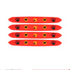 Color: Red, style: F - Anti-Collision Strip For Car Door Bowl Handle Handle