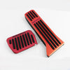 Color: Red, style: Two pieces - Mazda CX-4-5 Atez Angkesaila Special Accelerator Pedal Non-perforated Non-slip Brake Pedal