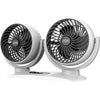 style: USB with fragran - Car Dual-Head Usb Fan 12v24V Powerful Cooling Electric Fan