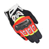 Color: Red yellow, Size: L - Motorcycle Riding Gloves Summer Mesh Breathable
