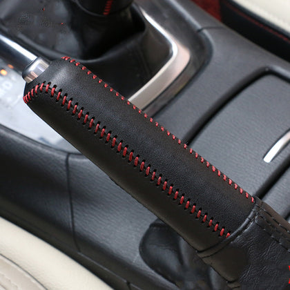 Color: Black red handbrake - Fashionable Mazda 3 Enxie Handbrake Cover