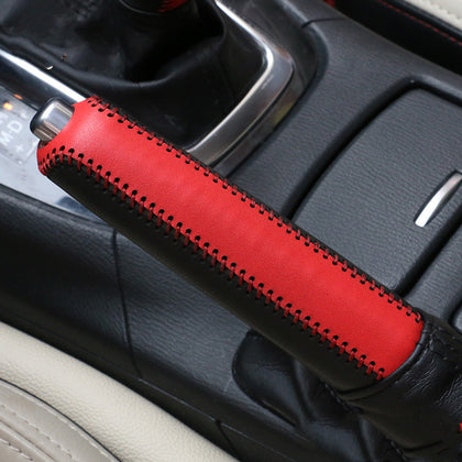 Color: Red handbrake - Fashionable Mazda 3 Enxie Handbrake Cover