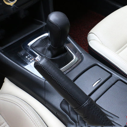 Color: Black set - Fashionable Mazda 3 Enxie Handbrake Cover