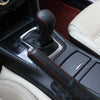 Color: Black red set - Fashionable Mazda 3 Enxie Handbrake Cover