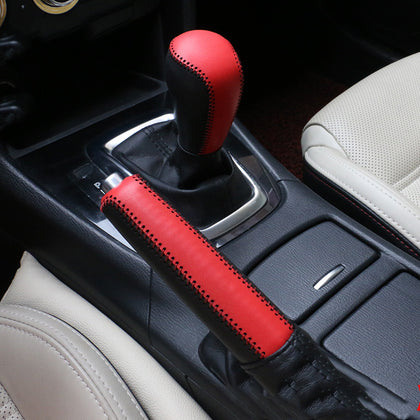 Color: Red set - Fashionable Mazda 3 Enxie Handbrake Cover