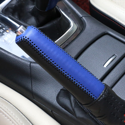 Color: Blue handbrake - Fashionable Mazda 3 Enxie Handbrake Cover