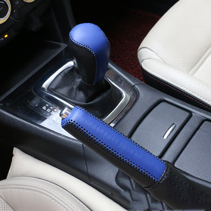 Color: Blue set - Fashionable Mazda 3 Enxie Handbrake Cover