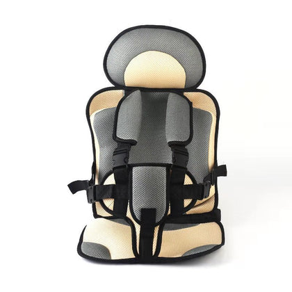 Color: Gray rice, Size: Small - Baby Chair Travel Baby Seat Infant Comfortable Armchair Portable Baby Chair