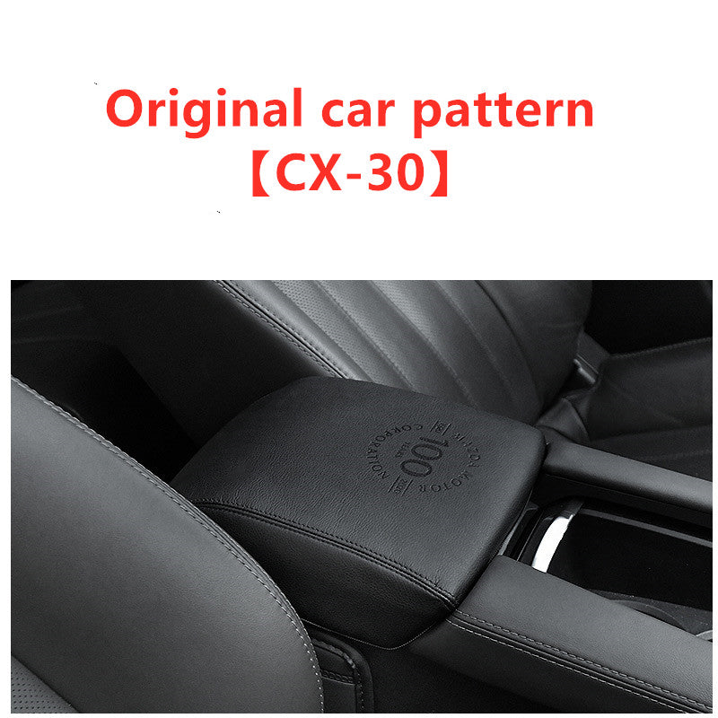 Color: CX30, style: Original car pattern - Modification Of Armrest Case Cover For 100th Anniversary