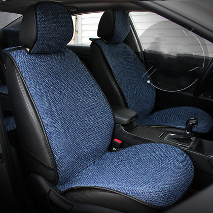Blue color style C - Four seasons linen car pillow