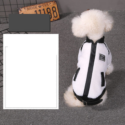 Color: A, Size: XS - Puppy Pet Warm Autumn And Winter Clothes
