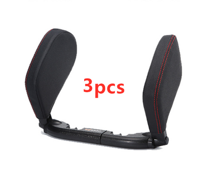 Color: Black red 3pcs - Car sleeping side pillow