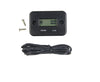 Tired Timer Motorcycle Motorboat Atv Lcd Induction Type Hour Meter 2 Punch 4 Punch Timer - Color: Default black
