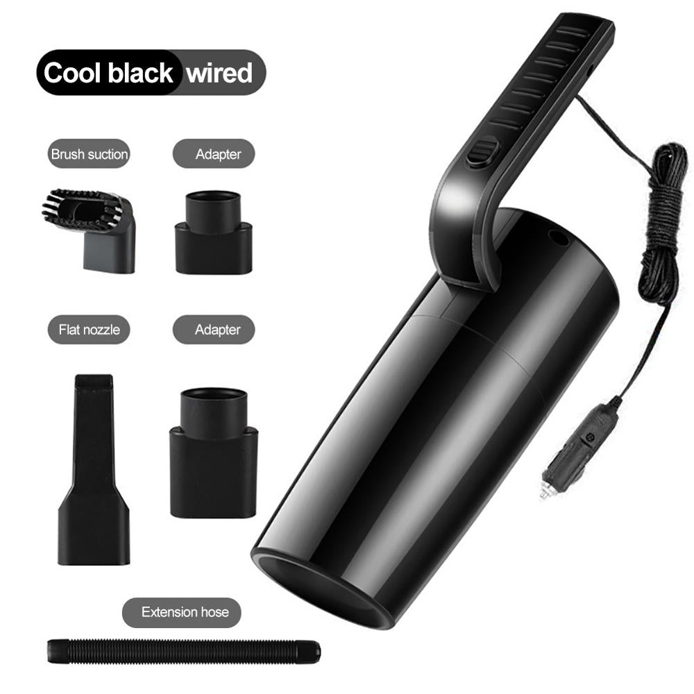 Car Vacuum Cleaner 120W Strong Suction Wet And Dry Car Vacuum Cleaner Handheld High Power