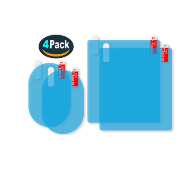 Color: 4pack set - Waterproof film for car rearview mirror