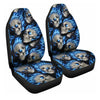 Color: 3 color, style: single - Car Seat Cover All-Inclusive Classic Skull Printing Universal Cross-Border Amazon Ebaywish Aliexpress Hot Style