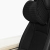 Color: E, style: Headrest - Memory Foam Car Headrest Lumbar Support Set