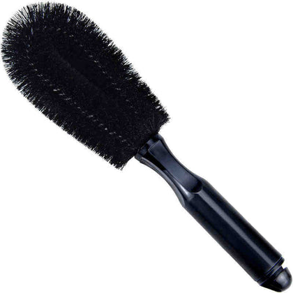 Color: Little black brush - Car Wash Tire Brush Car Tire Brush Wheel Hub