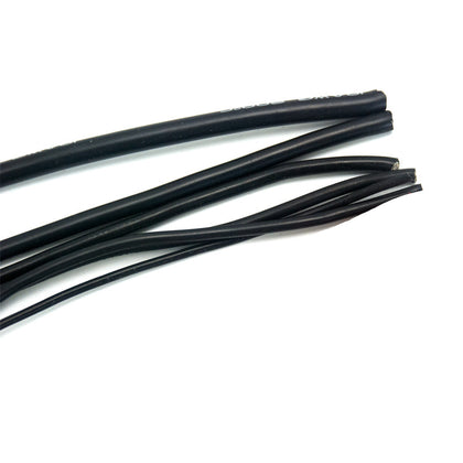 Color: Black, style: 24AWG - Extra Soft High Temperature Resistant Silicone Wire 10 12 14 16 18 20Awg