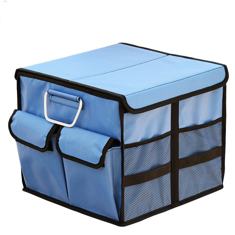 Color: Blue, Size: Small - Car Storage Box, Car Storage Box, Trunk