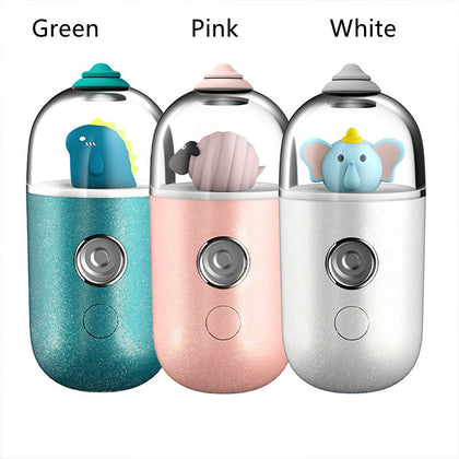 Color: White, style: Aroma Diffuser, power: USB - Tao Qi Meng Beast Car Perfume Fragrance