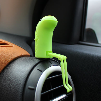 Color: Green - Car Creative Air Outlet And Leg Shaking Aromatherapy Ornaments