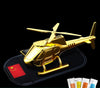 Color: Gold - Helicopter Car Accessories Ornaments Inside The Car