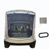 Car Trunk Extension Tent At The Rear Of The Car - Color: Khaki, style: Basics, capacity: L