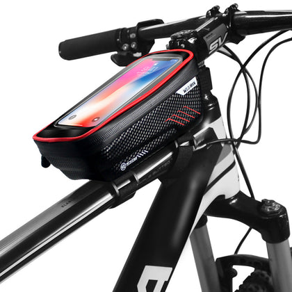 Hard shell bicycle bag mountain bike front beam bag top tube mobile phone bag saddle bag