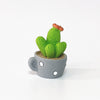 Color: C - Animal Cactus Small Potted Resin Car Decoration