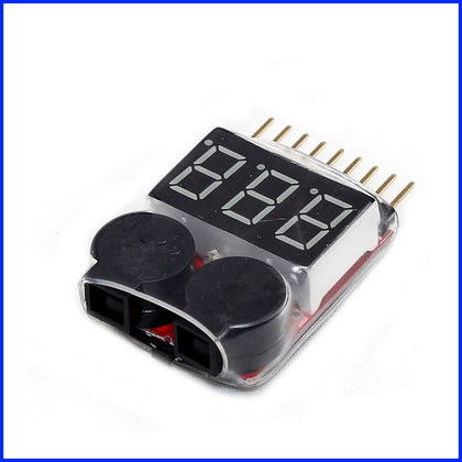 1-8S Lithium Battery Power Indicator Low Voltage Alarm