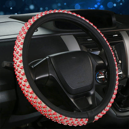 Creative Diamond Car Steering Wheel Set