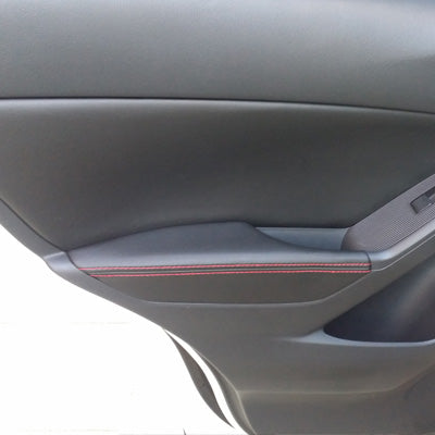 Color: Red, style: Angkesila - CX5 Door Panel Foreskin Mazda 3 6 Door Armrest Holster Door Panel Foreskin Interior Modification