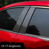 Color: 10piece carbon fiber ABC colu - Angkesera Lip Front Bumper Big Mouth Fangs Carbon Fiber Angkesera Decoration