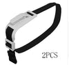 Color: 2PCS White - Pregnant women's safety belts Pregnant women's tire belts belts prenatal care belts with anti-belts