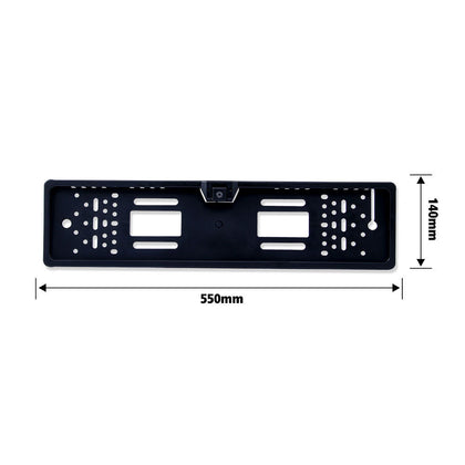 Style: License plate frame - HD wireless wifi reversing camera
