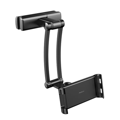 Color: Expansion - Car Tablet Phone Holder Seat Adjustable iPad Stand Car Phone Holder for Headrest 360 Rotation Mobile Phone Mount Holder