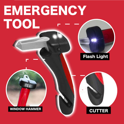 Color: 3PC - Multifunctional Vehicle Emergency Escape Hammer