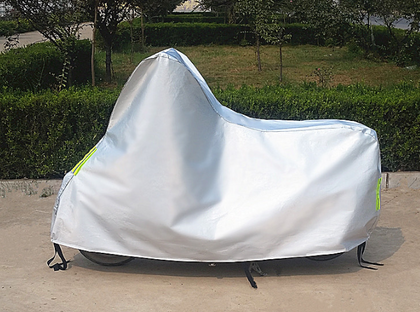 Color: Silver, Specification: XL - Oxford cloth snow cover dust cover