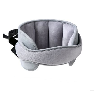Color: Gray 2style - Child car safety seat head support head sleep auxiliary belt