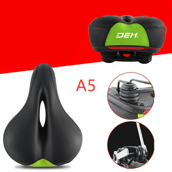 Bicycle seat cushion - Color: A5 Green