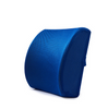 Color: Blue - Breathable ice mesh eye memory cotton waist by universal car waist pad car with waist cushion office seat protector waist