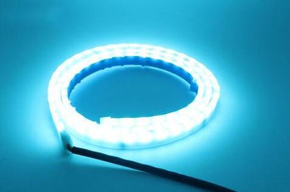Color: Blue, Size: 120cm - Flown Led Strip Light(Works with all cars)