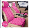 Color: D - Car seat rhombus embroidered plush single row