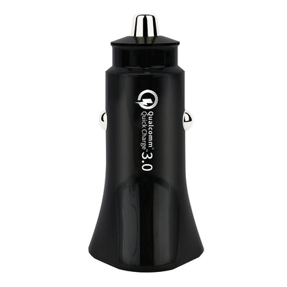 Color: Black - New plastic car charger