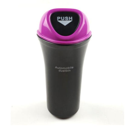 Color: Purple - Car Trash Bin