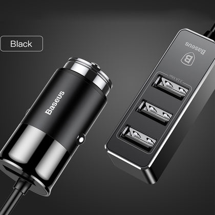 Multi-function belt line car mobile phone charger
